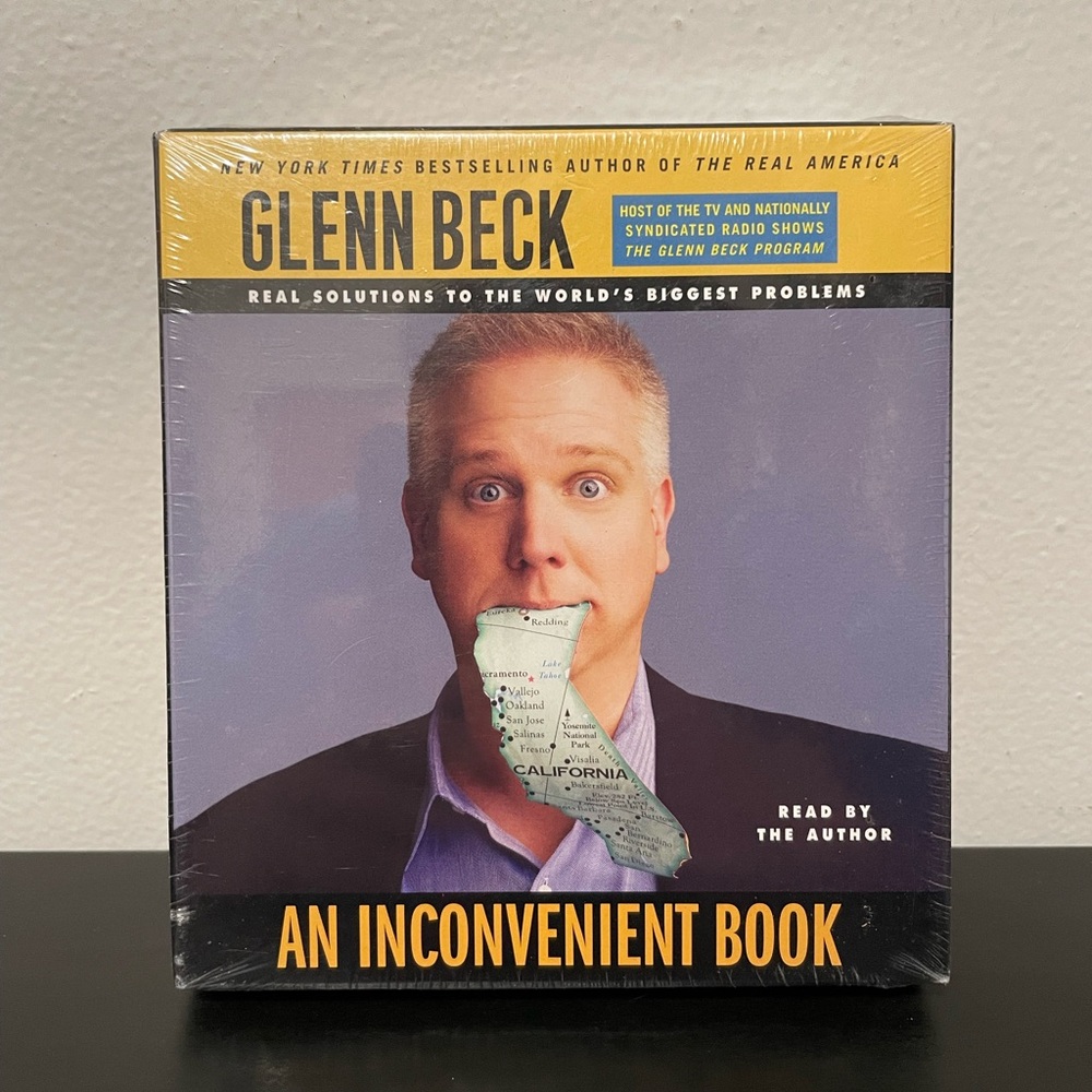 Glenn Beck An Inconvenient Book CD 5 Disc Audio Book NEW SEALED America 2007